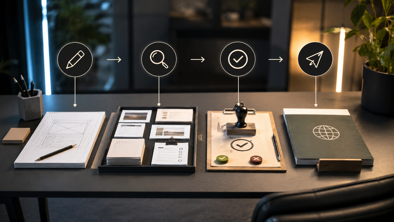 Image for a verification workflow